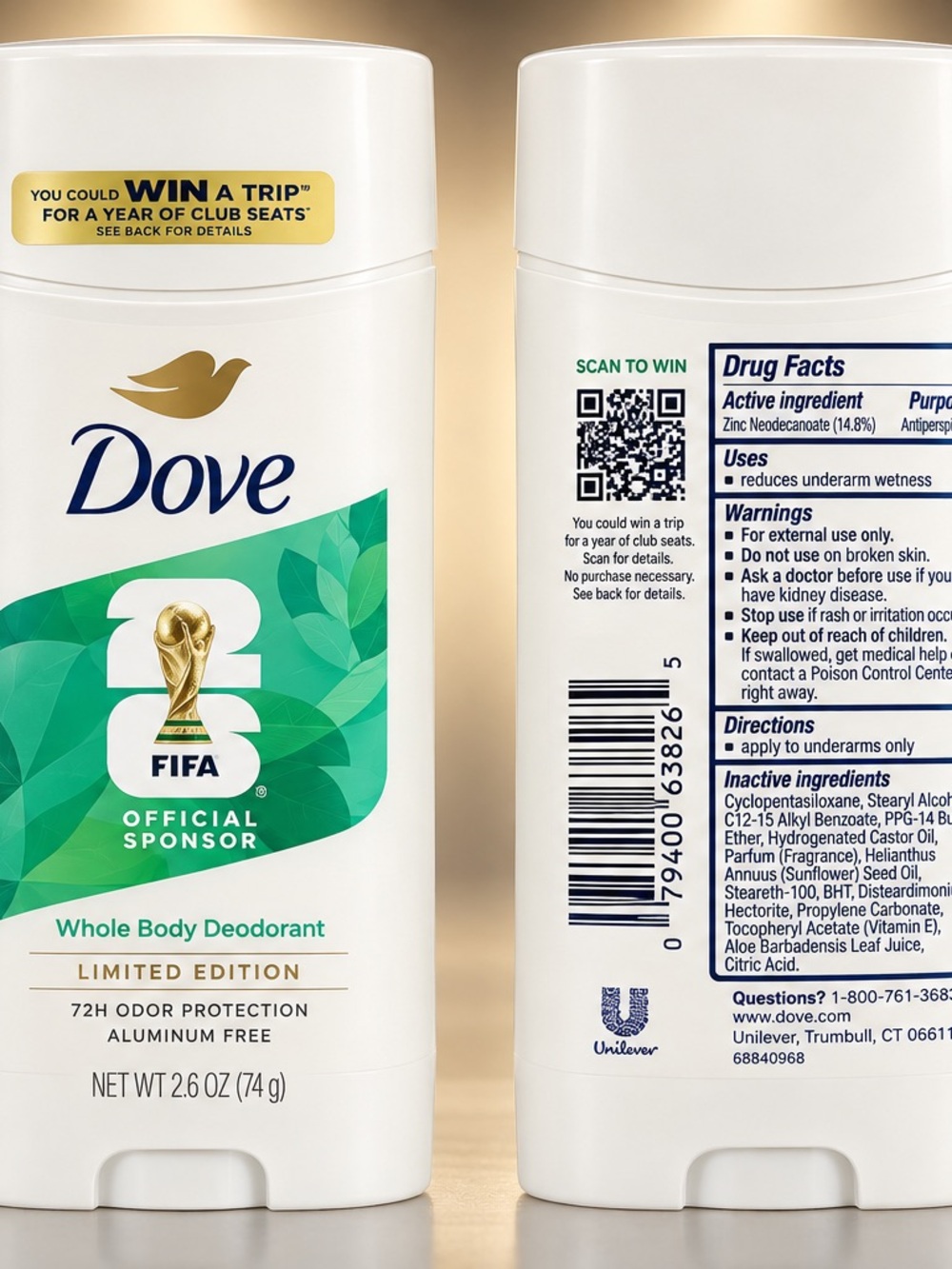 Whole Body Deodorant - Limited Edition Green